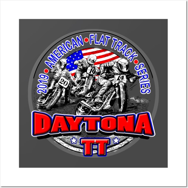 Daytona TT Wall Art by Digitanim8tor